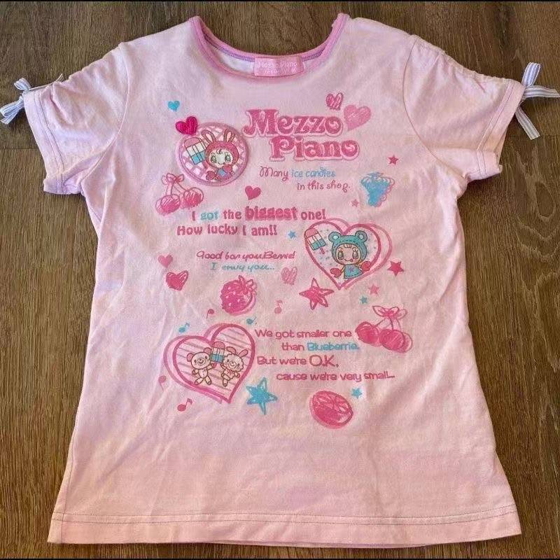 Vintage Kawaii Cute Short Slee - огляд і ціна Street Fashion Y2K