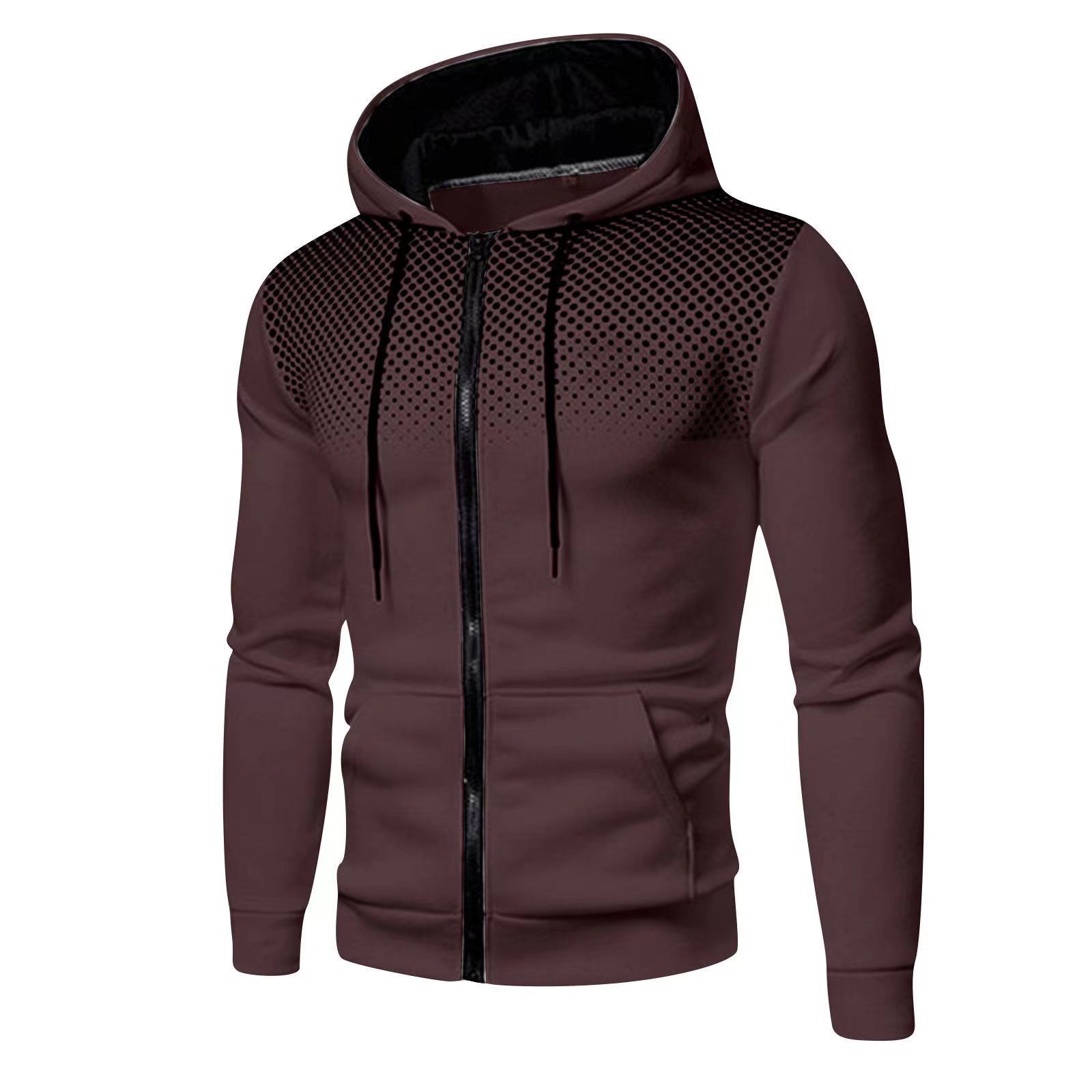 2025 New Men's Zipper Hoodie O - огляд і ціна Street Fashion Men 2025