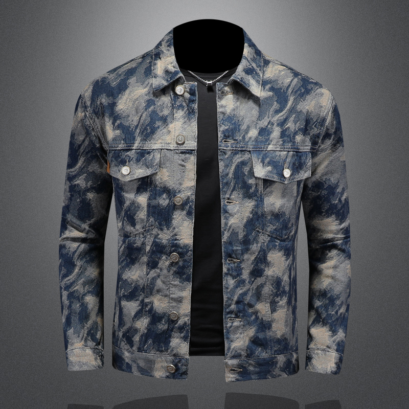 2025 Spring Vintage Denim Jack - огляд і ціна Street Fashion Men 2025