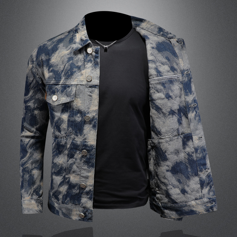 2025 Spring Vintage Denim Jack - огляд і ціна Street Fashion Men 2025